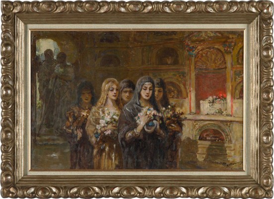 Котарбинский Вильгельм Александрович. Праздник роз (В колумбарии) 